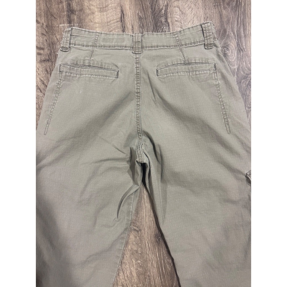 Wrangler Relaxed Fit Ripstop Cargo Pants Olive Green 29x30 Mens Utility Trousers - Picture 9 of 10